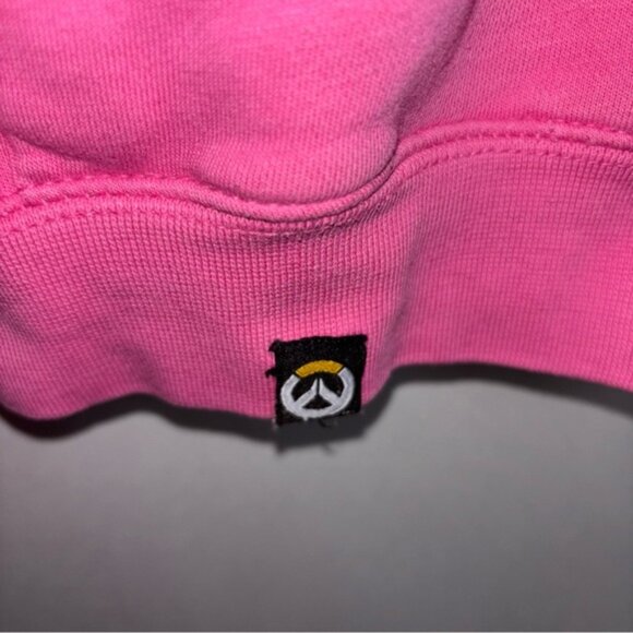 J!NX Hoodie Overwatch D.VA Ultimate Mens Sz Small Pink - Picture 8 of 13